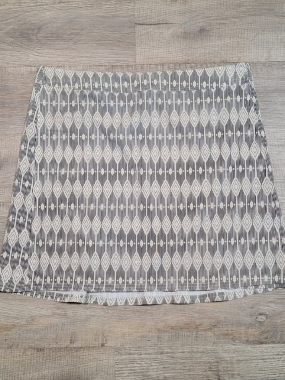 Rip Skirt Size XL True Wrap Aztec Geometric Pocket Nautical Beach Coastal Vacay